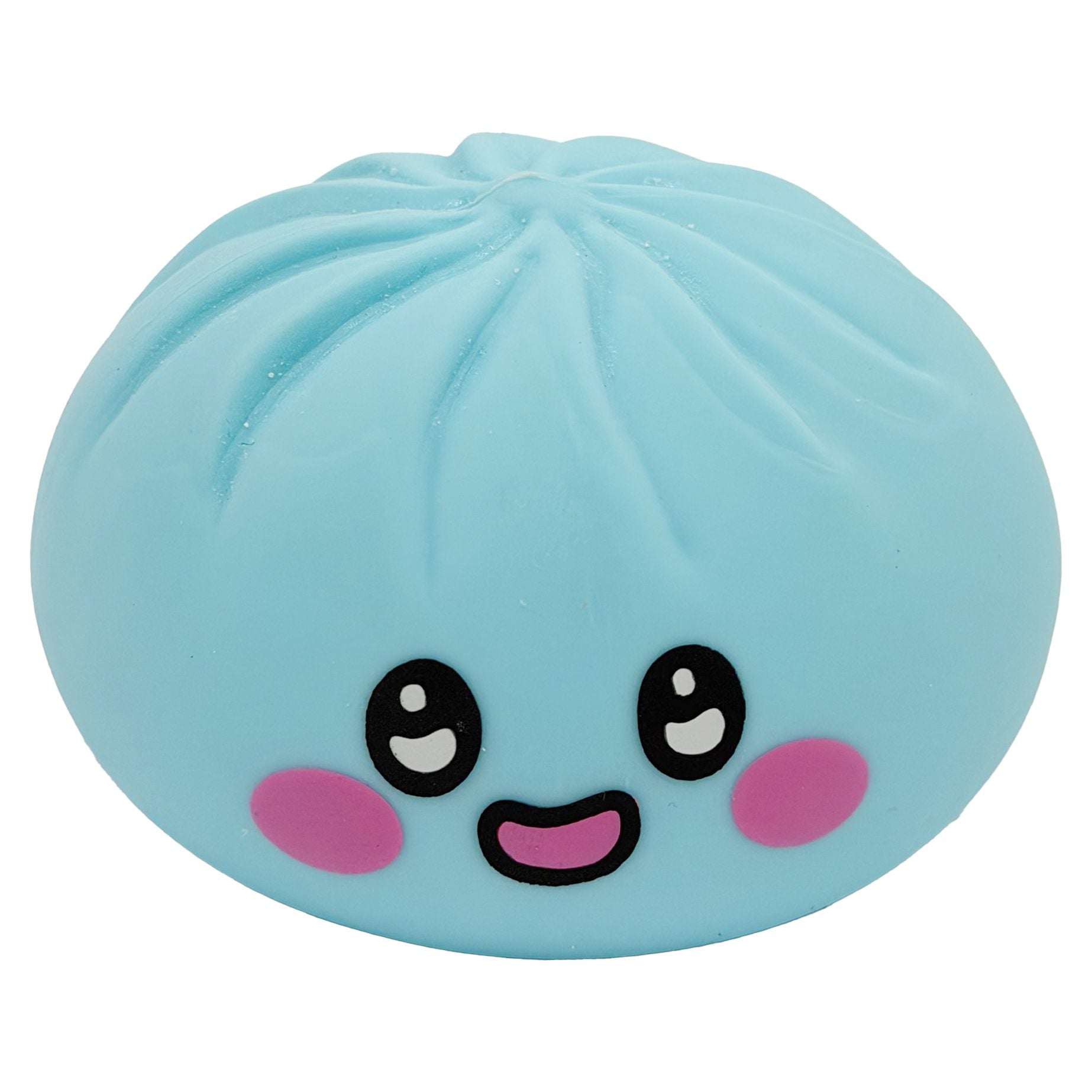 Jucarie Dumpling Squishy Antistres, Model Fata Zambitoare, 8.5 x 8.5 cm, 120 gr, Culoare Mix Uniton Surpriza