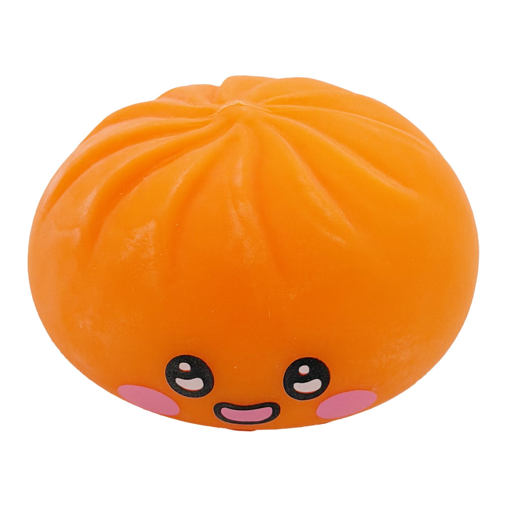 Jucarie Dumpling Squishy Antistres, Model Fata Zambitoare, 8.5 x 8.5 cm, 120 gr, Culoare Mix Uniton Surpriza