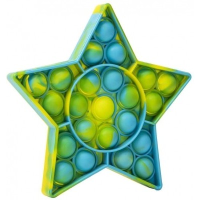 Jucarie Pop it Now &amp; Flip it, Push Bubble Stea Multicolor Model 6