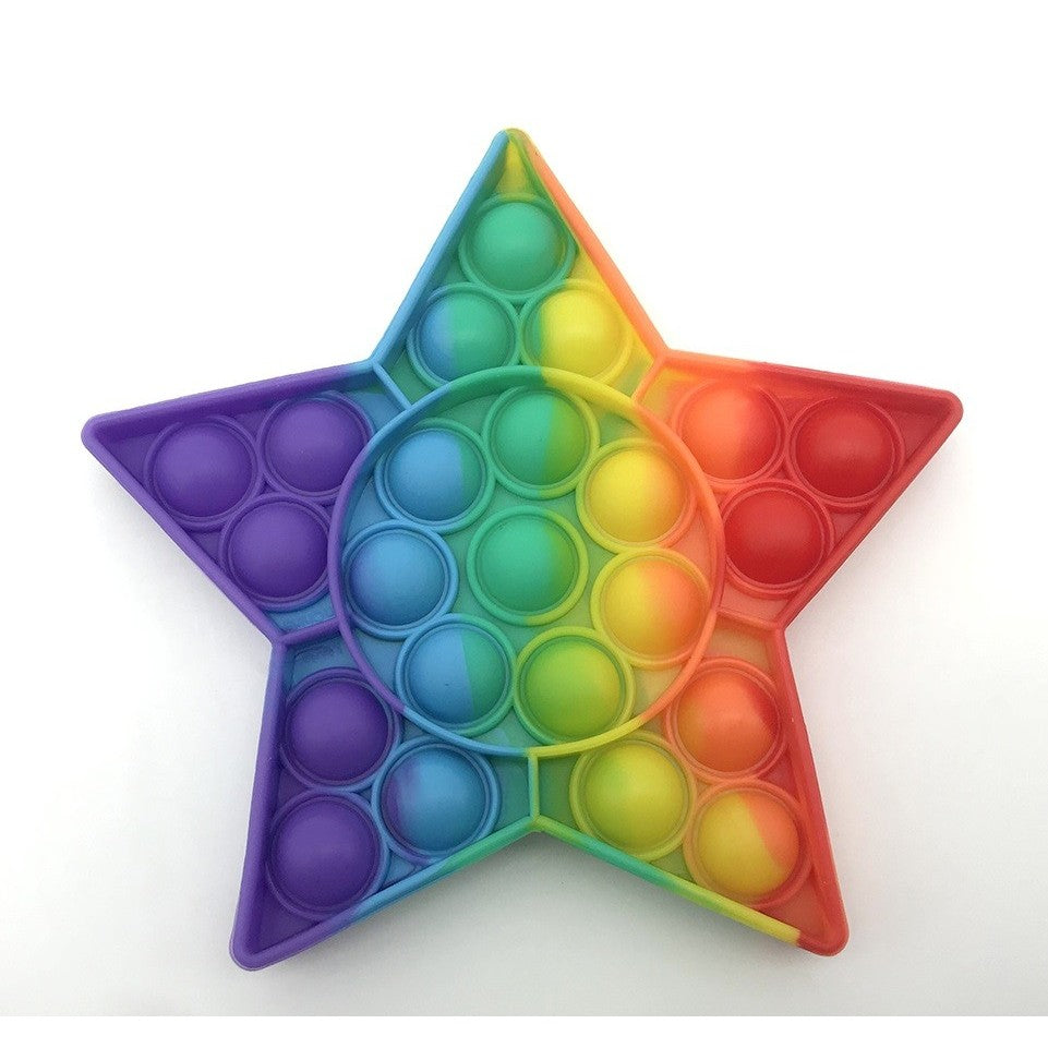 Jucarie Pop it Now &amp; Flip it, Push Bubble Stea Multicolor Model 6