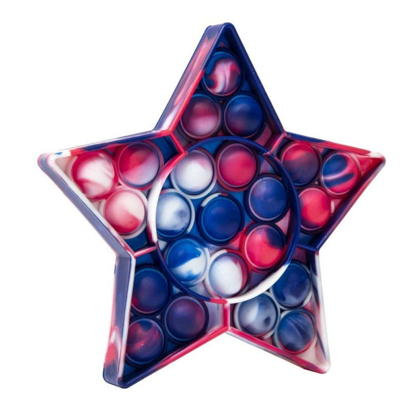 Jucarie Pop it Now &amp; Flip it, Push Bubble Stea Multicolor Model 6