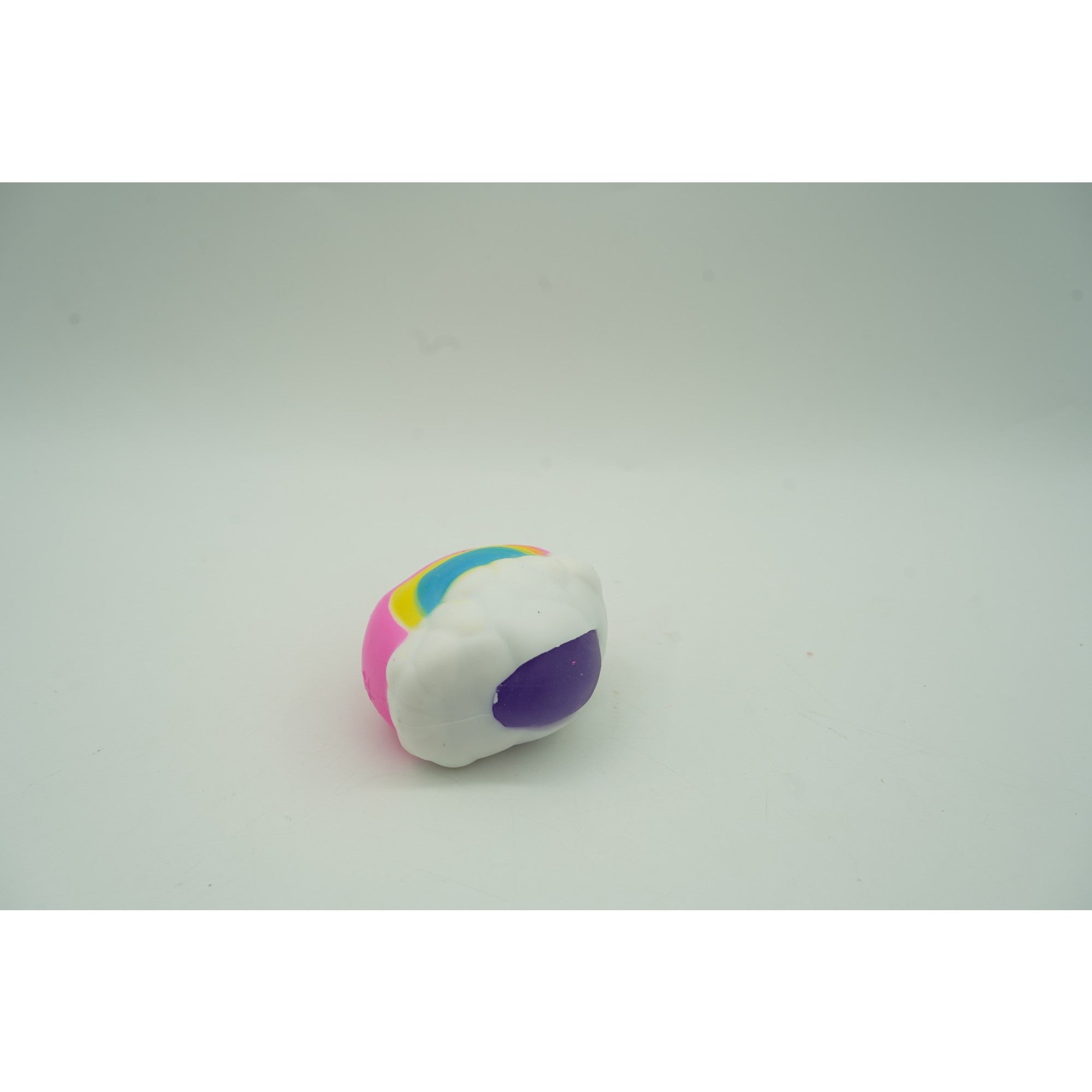 Jucarie Squishy, Norisor curcubeu, Squeeze Pinch Family, Fidget Toy, Roz