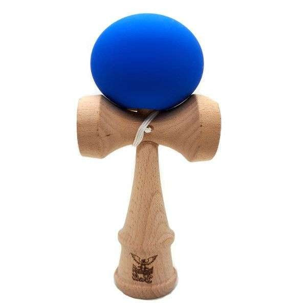 Kendama Ball Originala Lemn Fag Mat Grip Albastru