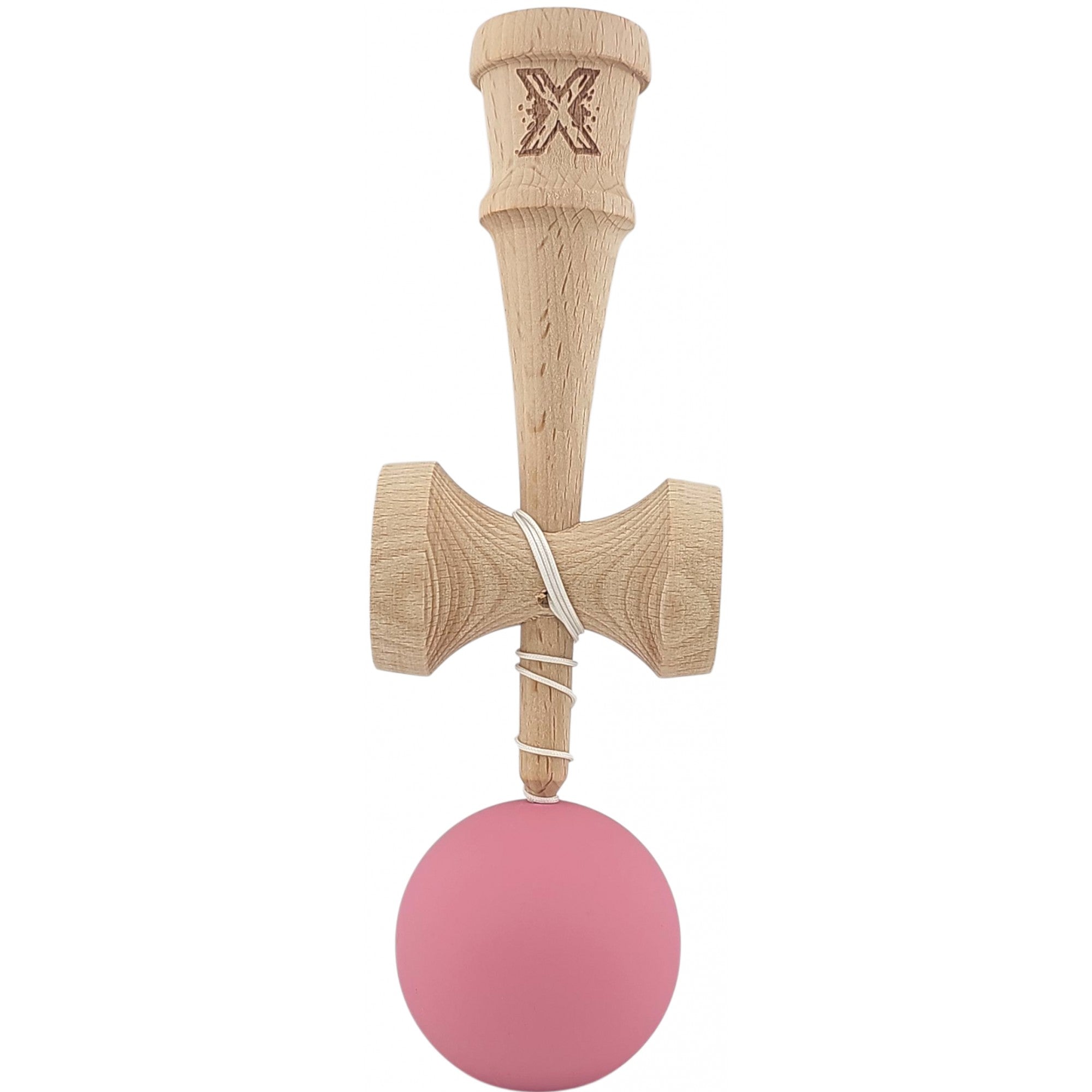 Kendma X Originala, Profesionala, din Lemn, Rubber Grip, Roz