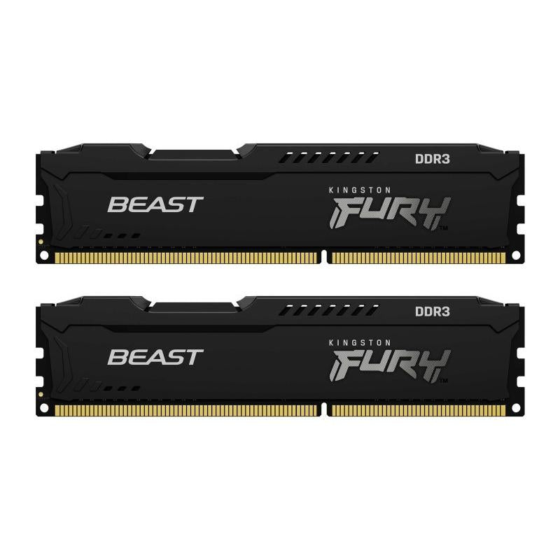 Memorie DDR Kingston DDR3 8 GB, frecventa 1600 MHz, 4 GB x 2 module, radiator, 