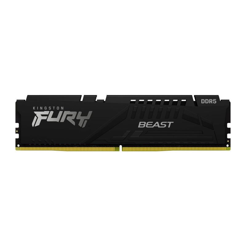 Memorie DDR Kingston FURY Beast DDR5 16 GB, frecventa 5200 MHz, 1 modul, radiator, "KF552C40BB-16"