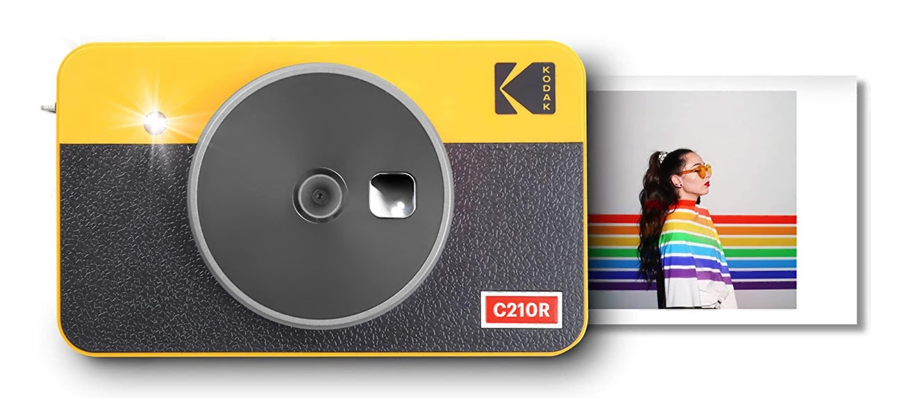 Camera foto instant Mini Shot 2 Retro Kodak Yellow/1.7" LCD/10MP/4PASS/ "KOCAMC210RY"