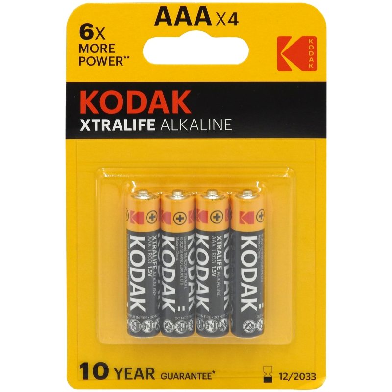Kodak Baterii R3 Xtralife Alkaline Lotiune de Corp 4