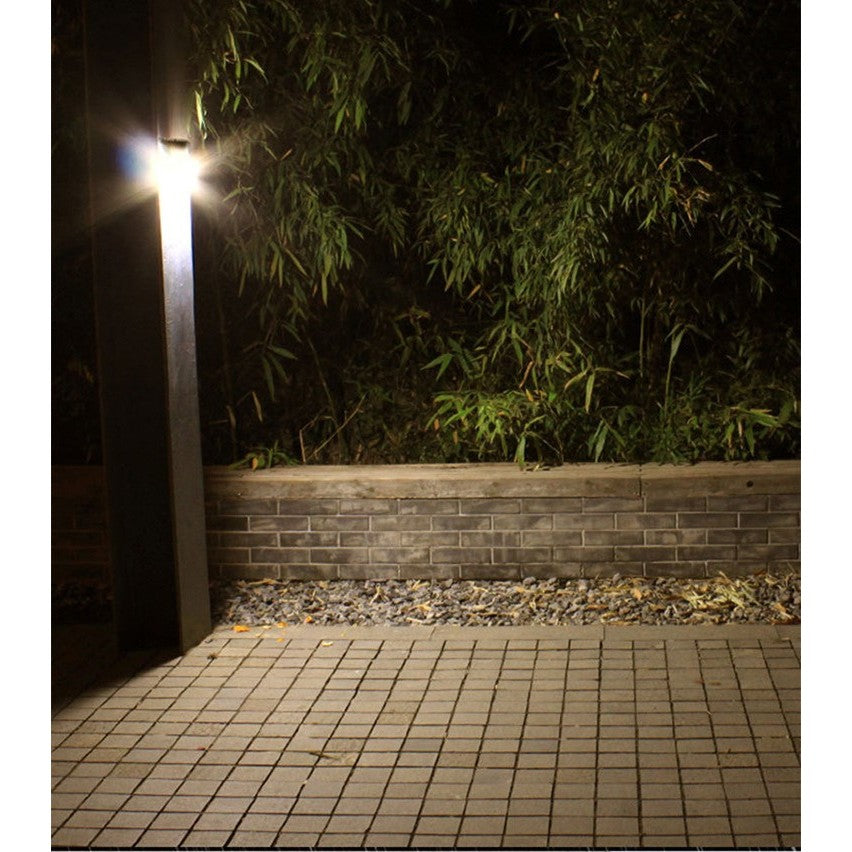 Lampa cu incarcare solara pentru exterior, 100 LED cu distanta de inductie, montaj pe perete, fara cabluri, cu 4 fete, Flippy