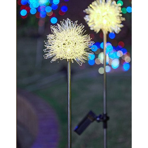 Lampa solara sub forma de Papadie, alb cald