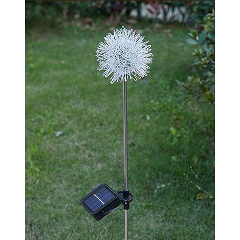 Lampa solara sub forma de Papadie, alb cald