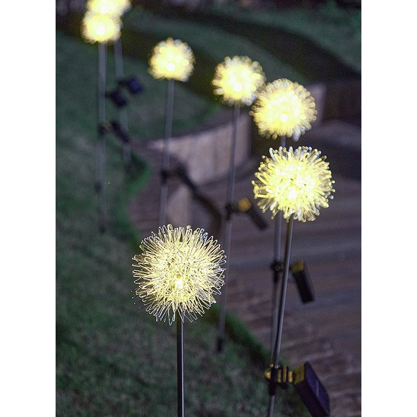 Lampa solara sub forma de Papadie, alb cald