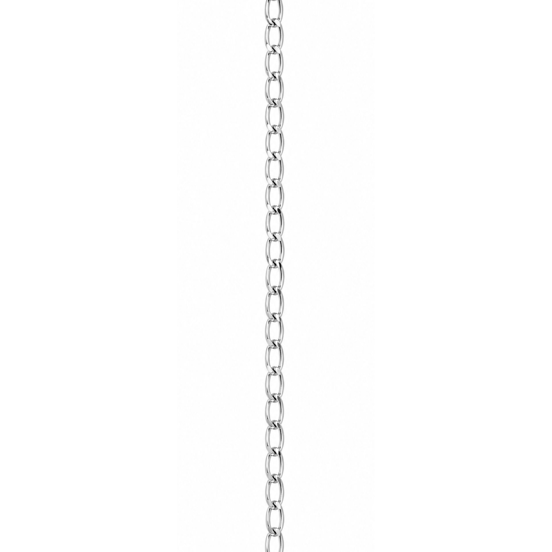 Lantisor din Argint 925 cu Zale Ovale 59.5 cm, 4.2 g