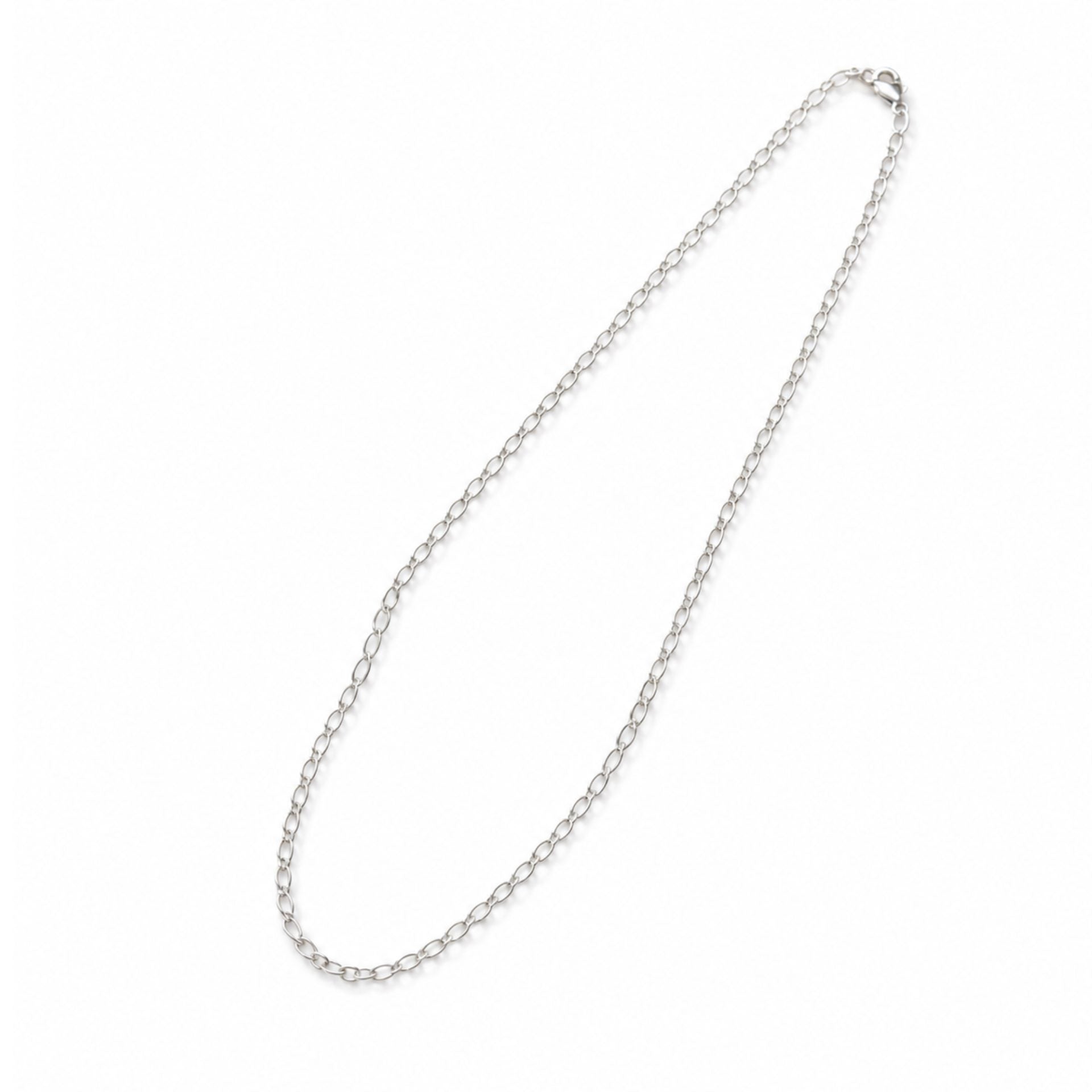 Lantisor din Argint 925 cu Zale Ovale 59.5 cm, 4.2 g