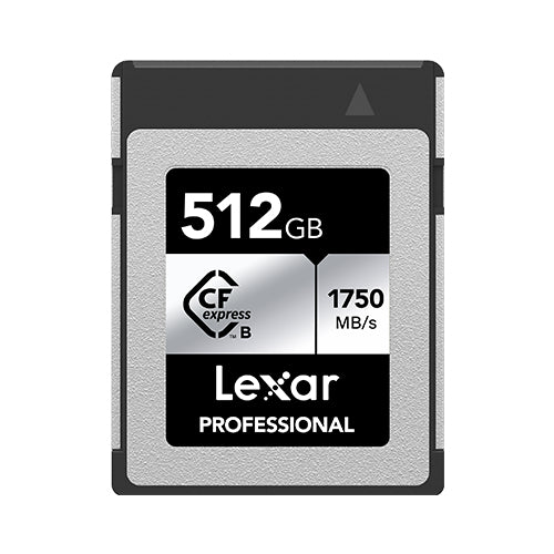 Card de memorie Lexar Professional SILVER, 512GB, CFexpress, Type B, PCI Express 3.0 