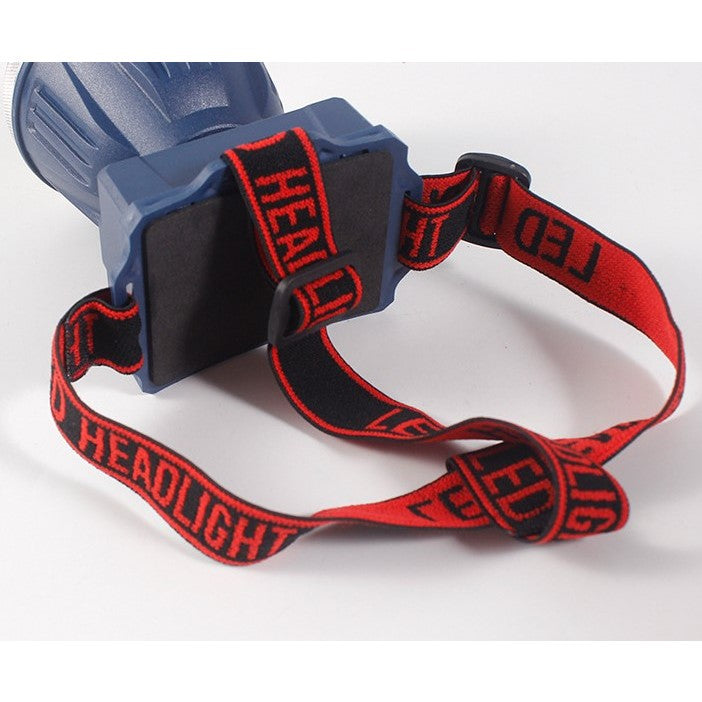Lanterna LED de Montat pe Cap, Flippy, cu Raza Lunga de Zoom, Reincarcabila USB, Far Telescopic, Rezistent la Apa, Reglabil, pentru Pescuit in Aer Liber, Camping, Lumina Puternica, Lanterna, 7.5x5.8x5.5 cm, Albastru