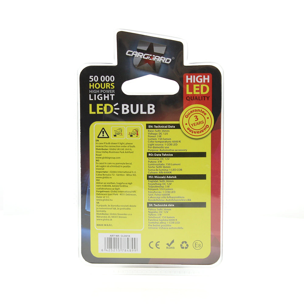 LED Sofit (Plafonieră. număr de imatriculare) CarGuard CLD018