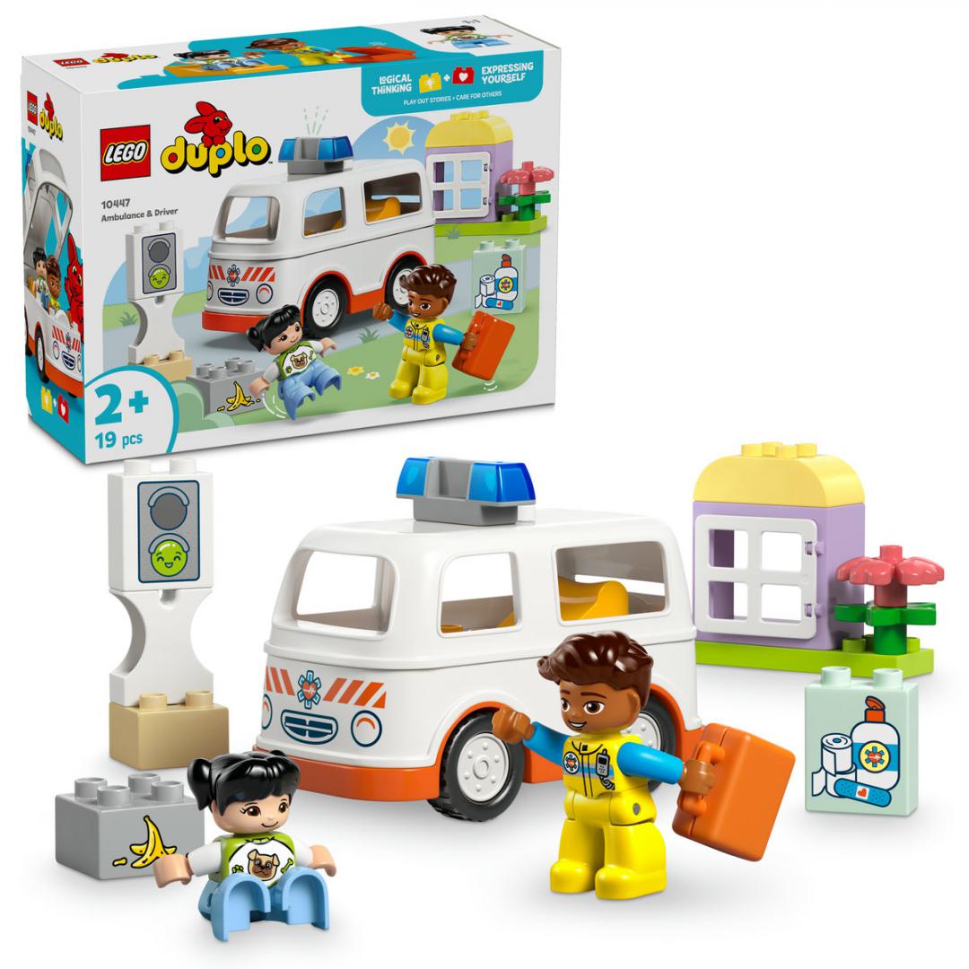 AMBULANTA SI SOFER, Lego 10447 