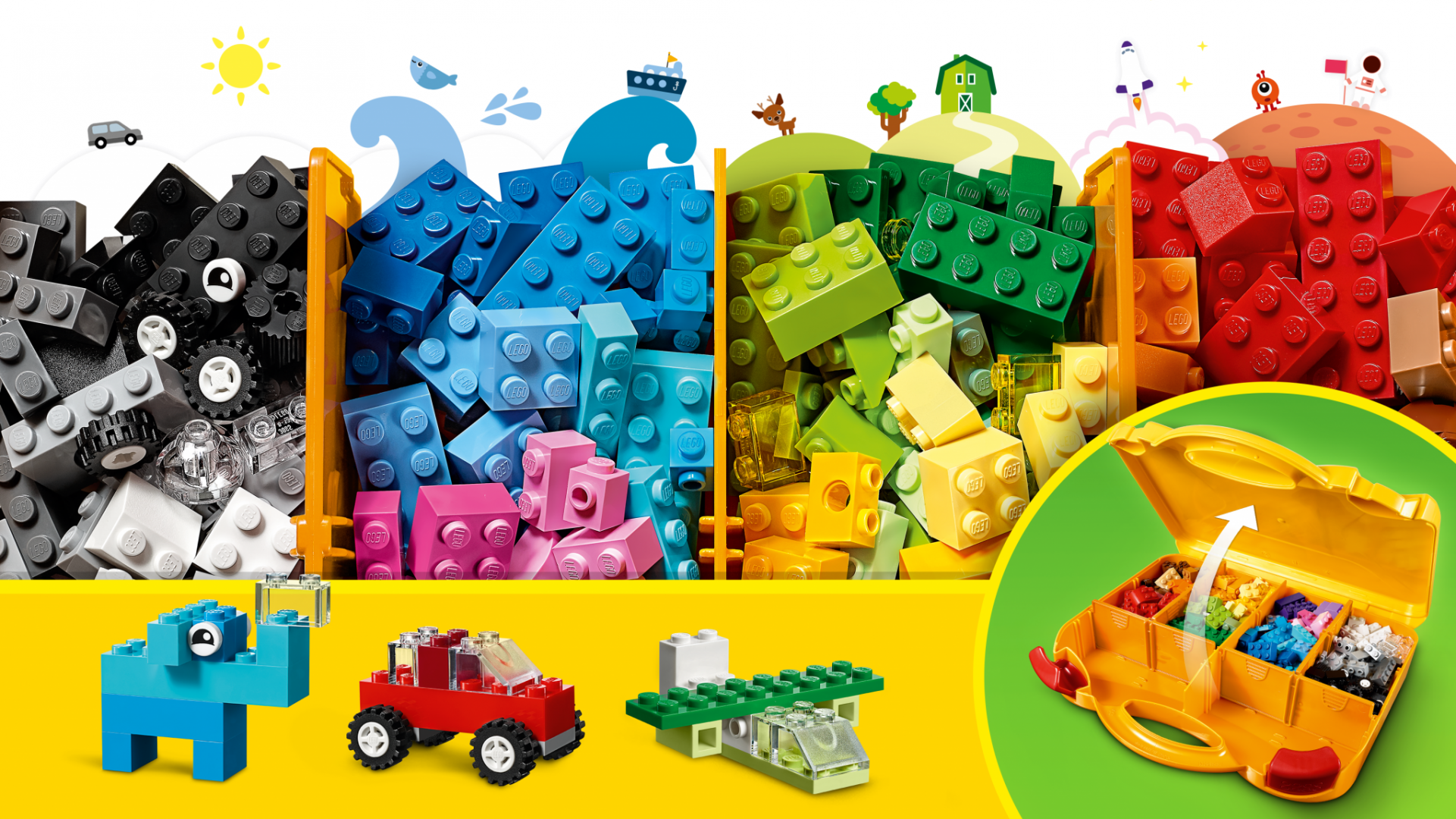 VALIZA CREATIVA, LEGO 10713 "LEGO6213580"