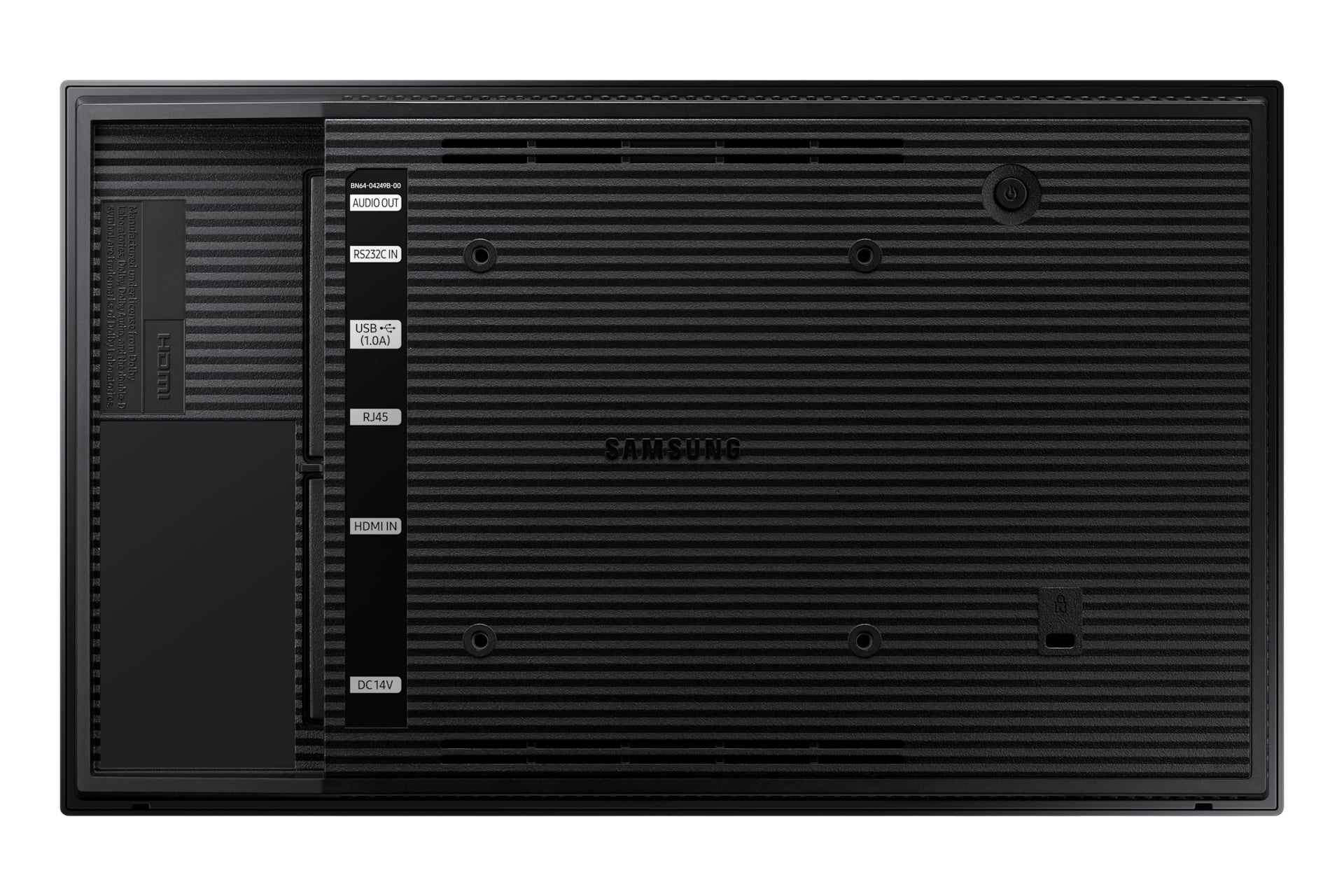 SAMSUNG LH13QBCEBGBXEN 13inch Full HD Signage QB13C 500 nits 16/7 operation black HDMI RS232in USB 2.0 Ethernet WiFi 2.4/5GHz "LH13QBCEBGBXEN"