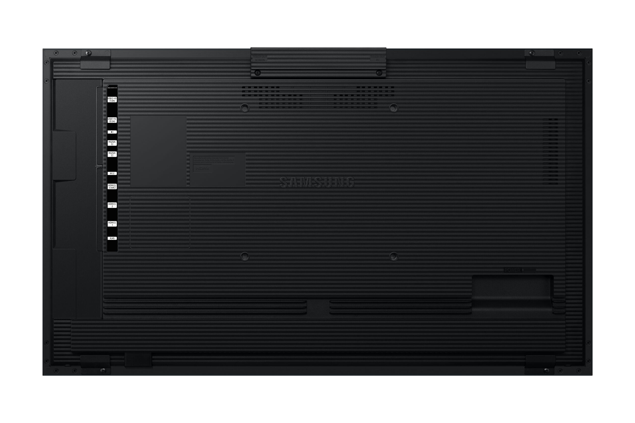 SAMSUNG QM32C-T 32inch Wide 16:9 All-in-one Capacitive Touch 400 nits 16/7 operation Charcoal black HDMIx3 RS232in/out 2xUSB Ethern "LH32QMCTBGCXEN"