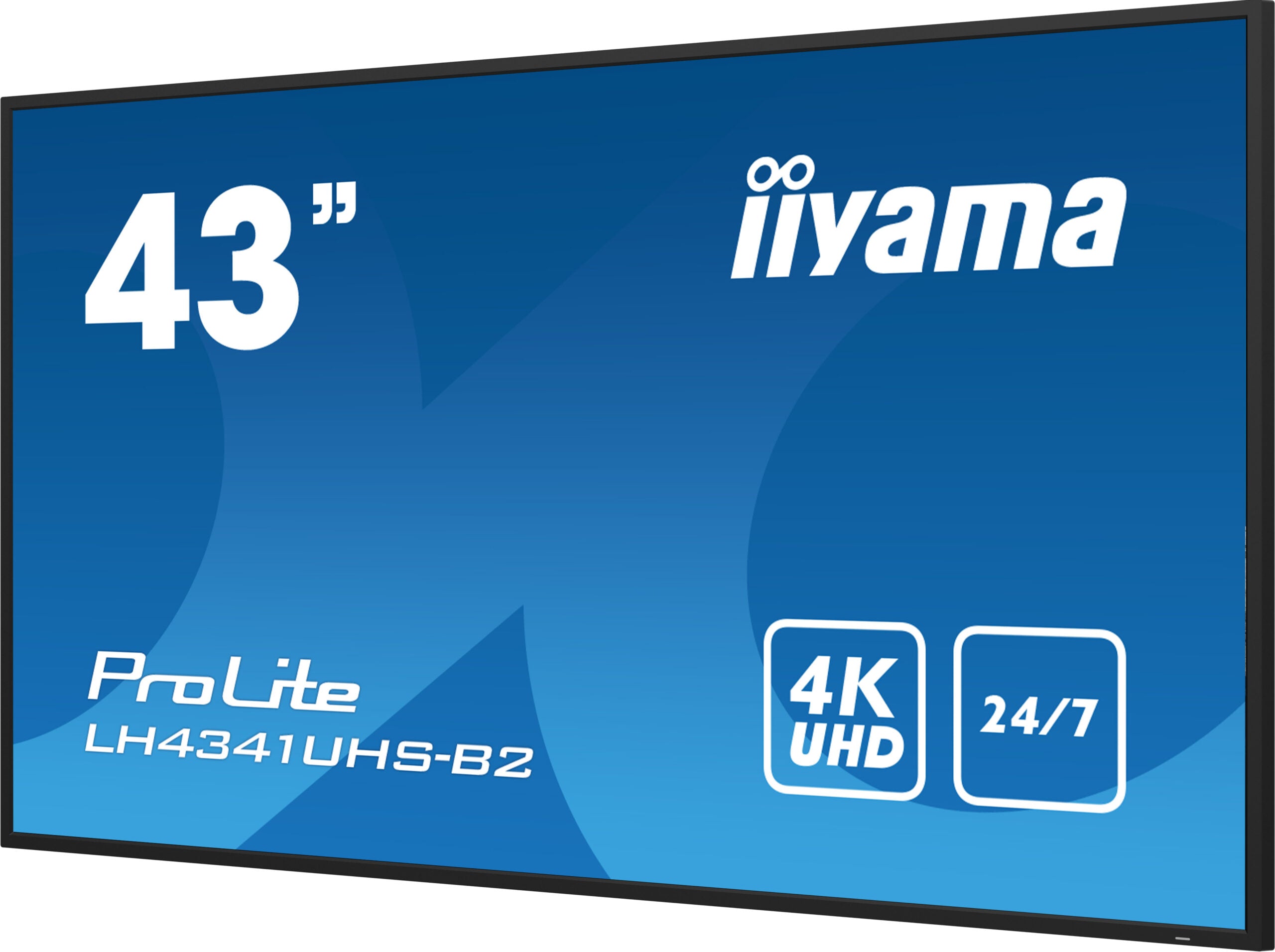 Monitor LED ProLite LH4341UHS-B2 43" IPS LED, 4K, 24/7 Digital Signage, 1xVGA, 3xHDMI "LH4341UHS-B2"