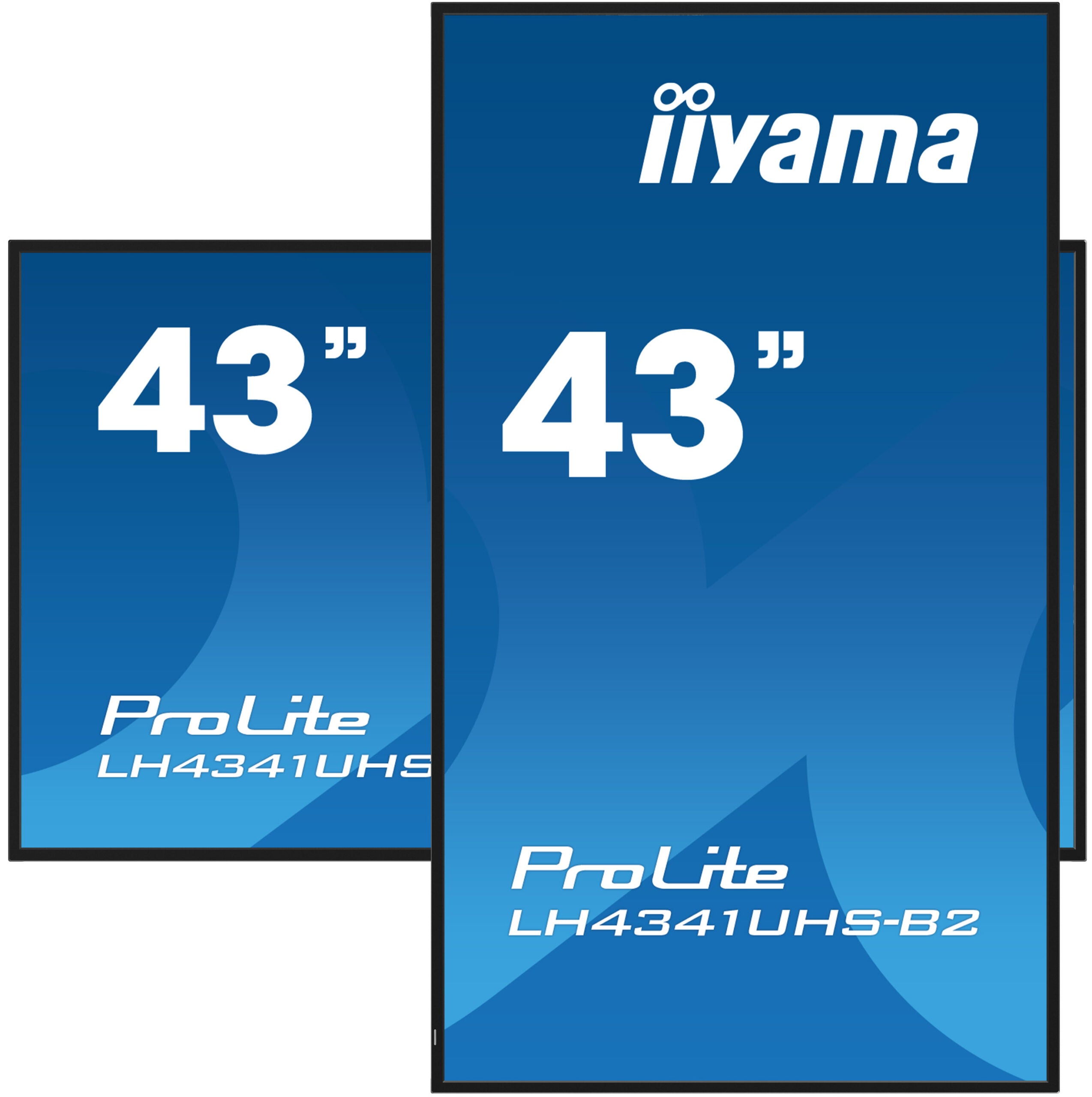 Monitor LED ProLite LH4341UHS-B2 43" IPS LED, 4K, 24/7 Digital Signage, 1xVGA, 3xHDMI "LH4341UHS-B2"