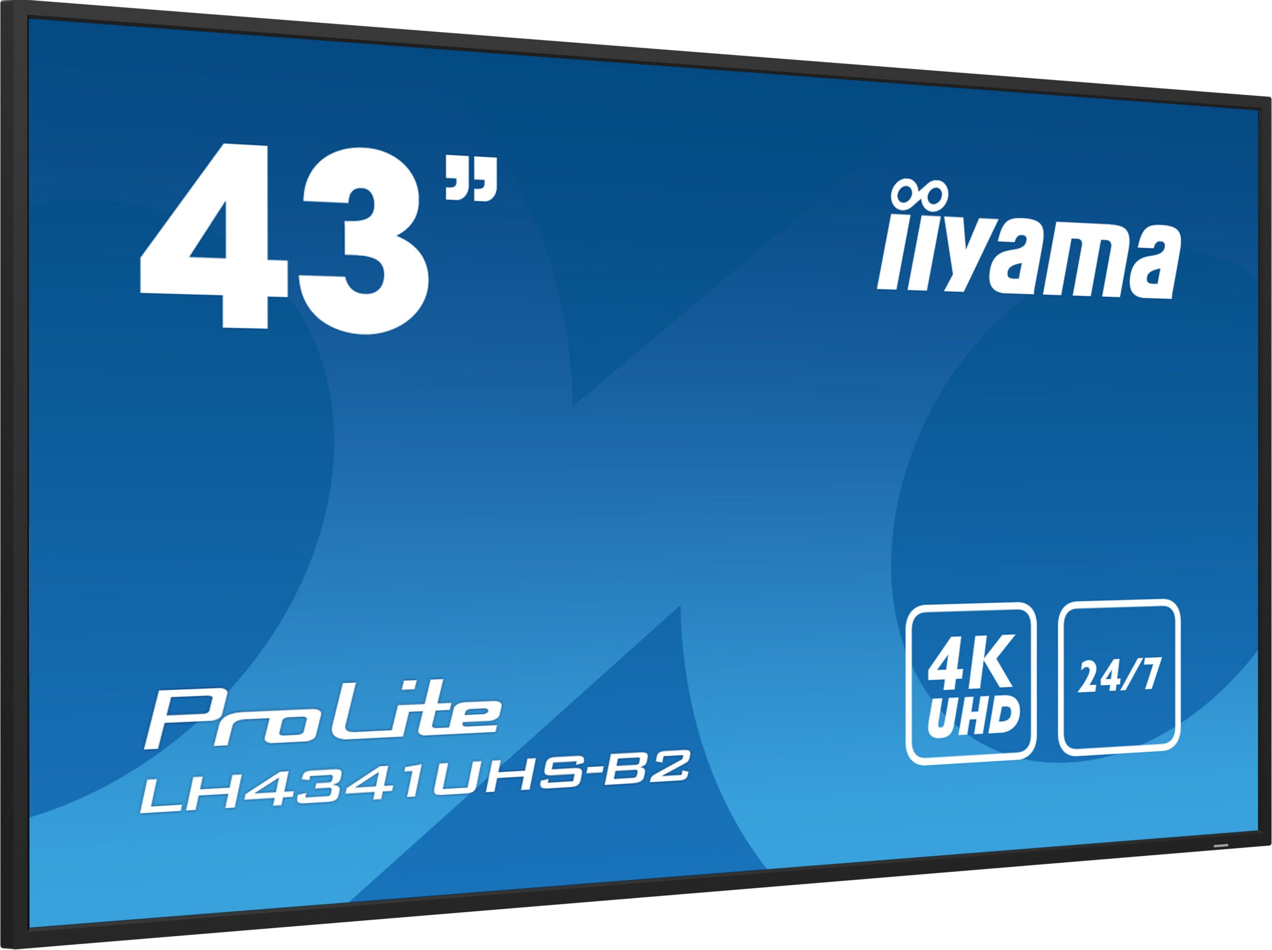 Monitor LED ProLite LH4341UHS-B2 43" IPS LED, 4K, 24/7 Digital Signage, 1xVGA, 3xHDMI "LH4341UHS-B2"