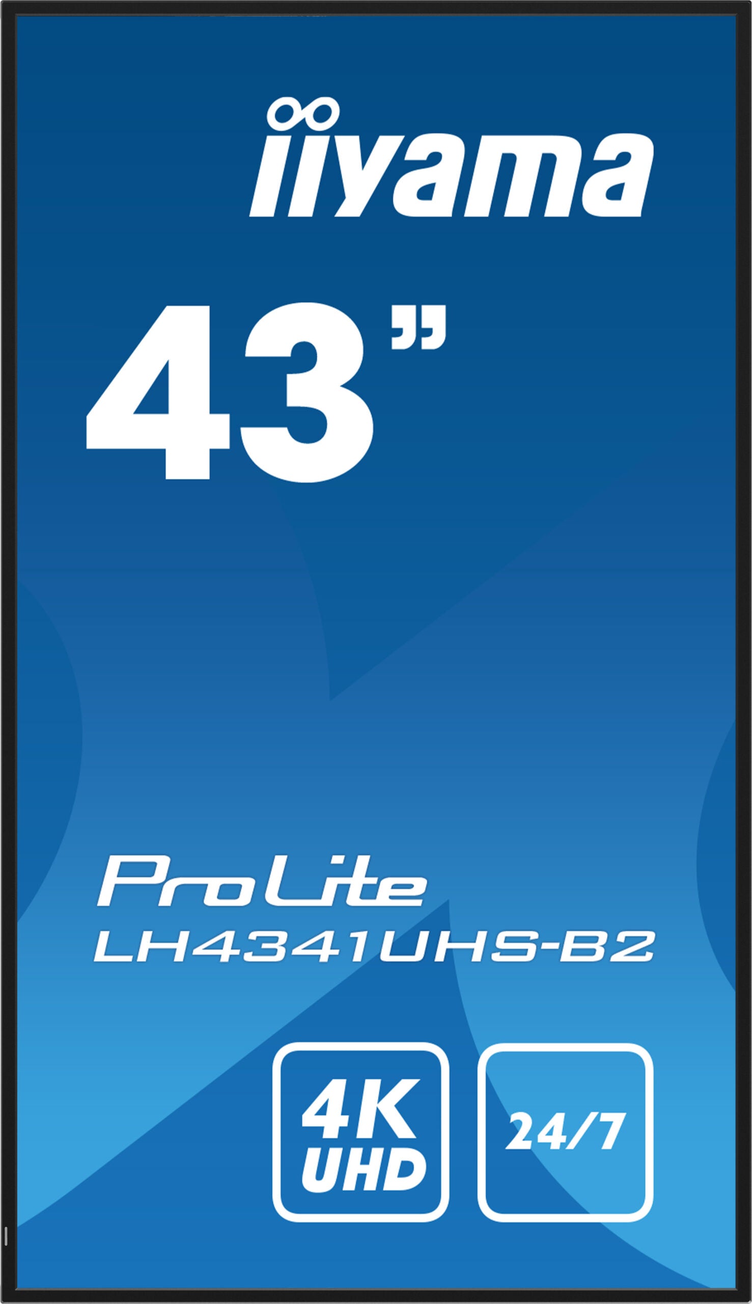 Monitor LED ProLite LH4341UHS-B2 43" IPS LED, 4K, 24/7 Digital Signage, 1xVGA, 3xHDMI "LH4341UHS-B2"