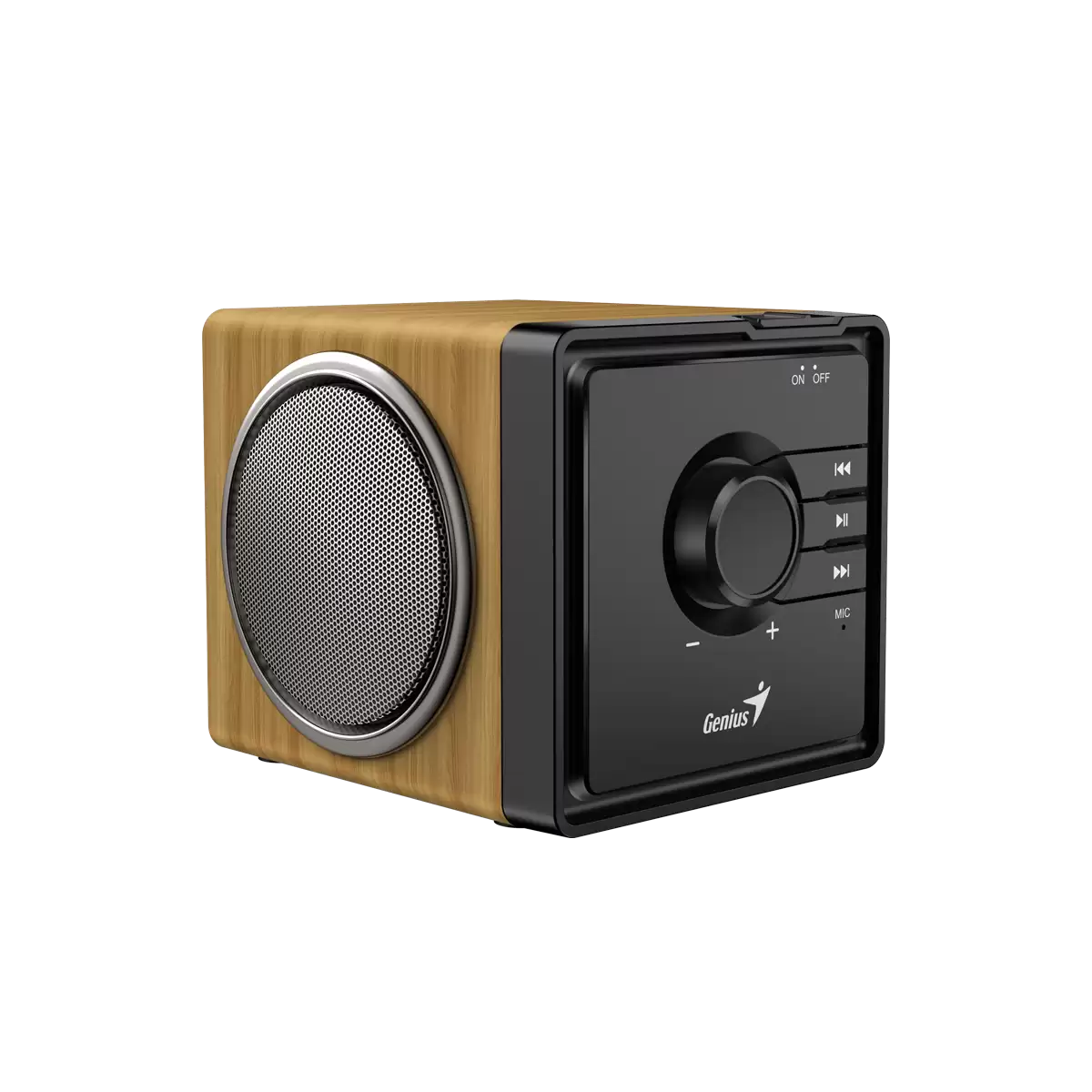 BOXA GENIUS portabila bluetooth, RMS: 6W, 1800mAh, incarc. 2.5h, autonomie 6 ore, pine wood, SP-916BT", "31730052400" x