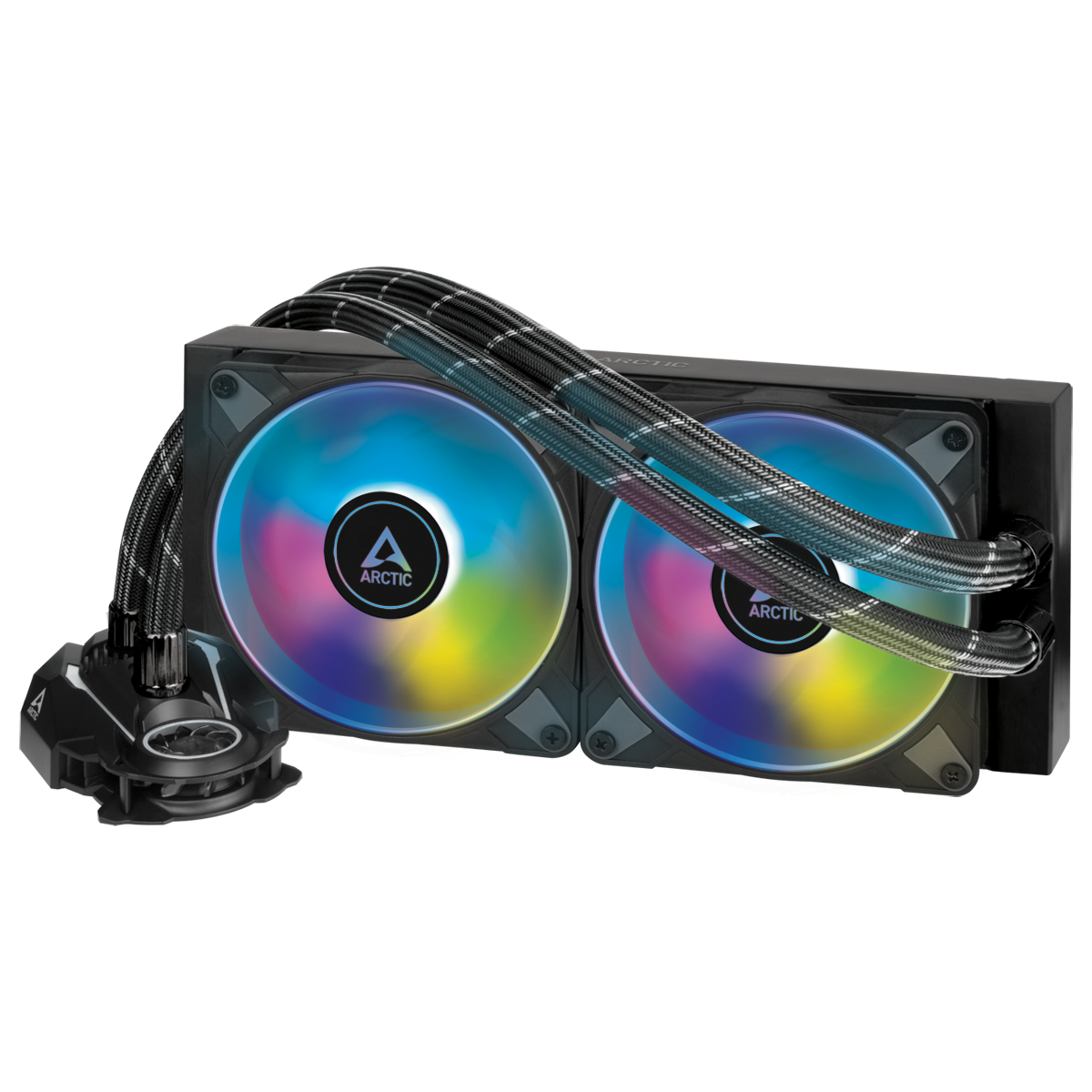 COOLER Arctic "Liquid Freezer III Pro 240", skt. LGA1851, LGA 1700, AM4, AM5, racire cu lichid, 2 x 120mm P12 Pro, 600 - 3000 RPM, , negru "ACFRE00178A"