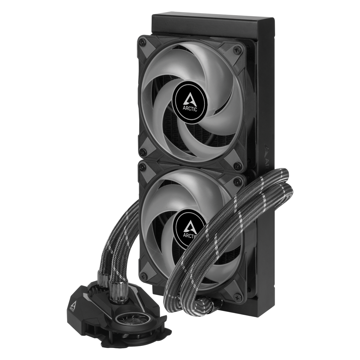 COOLER Arctic "Liquid Freezer III Pro 240", skt. LGA1851, LGA 1700, AM4, AM5, racire cu lichid, 2 x 120mm P12 Pro, 600 - 3000 RPM, , negru "ACFRE00178A"
