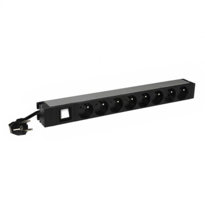 Legrand PDU 19 8 outlets German standard with luminous switch, 3m power supply cord with 16A "LN646823" – PDU (Power