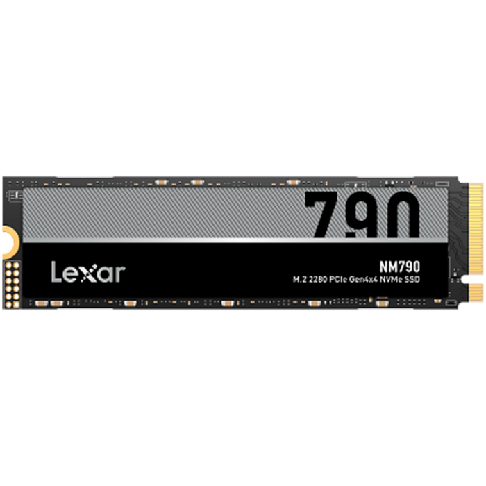 Lexar 2TB High Speed PCIe Gen 4X4 M.2 NVMe, up to 7400 MB/s read and 6500 MB/s write, EAN: 843367130290 "LNM790X002T-RNNNG" –