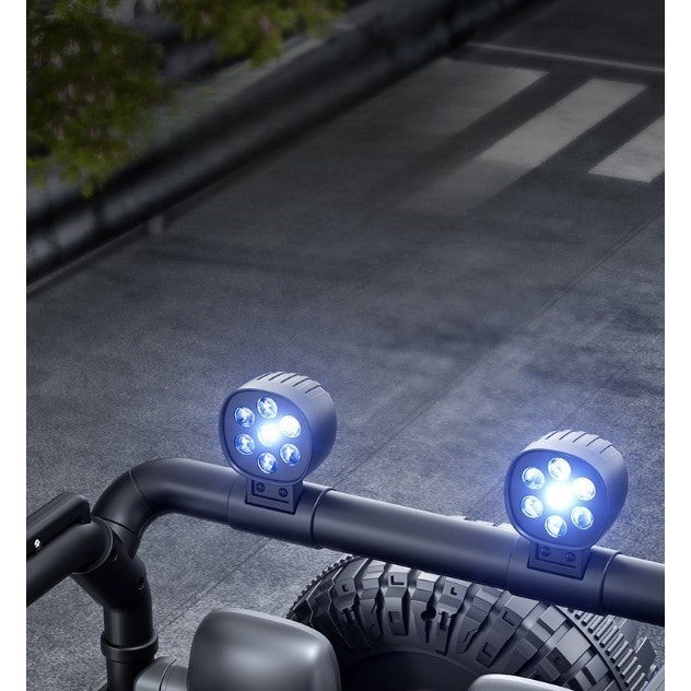 Masina Electrica pentru Copii, Flippy, Off-Road, Conectare Bluetooth, telecomanda, Tractiune Spate, Lumina Intermitenta, Baterie 12V 7Ah, 120 x 63 x 68cm, Galben