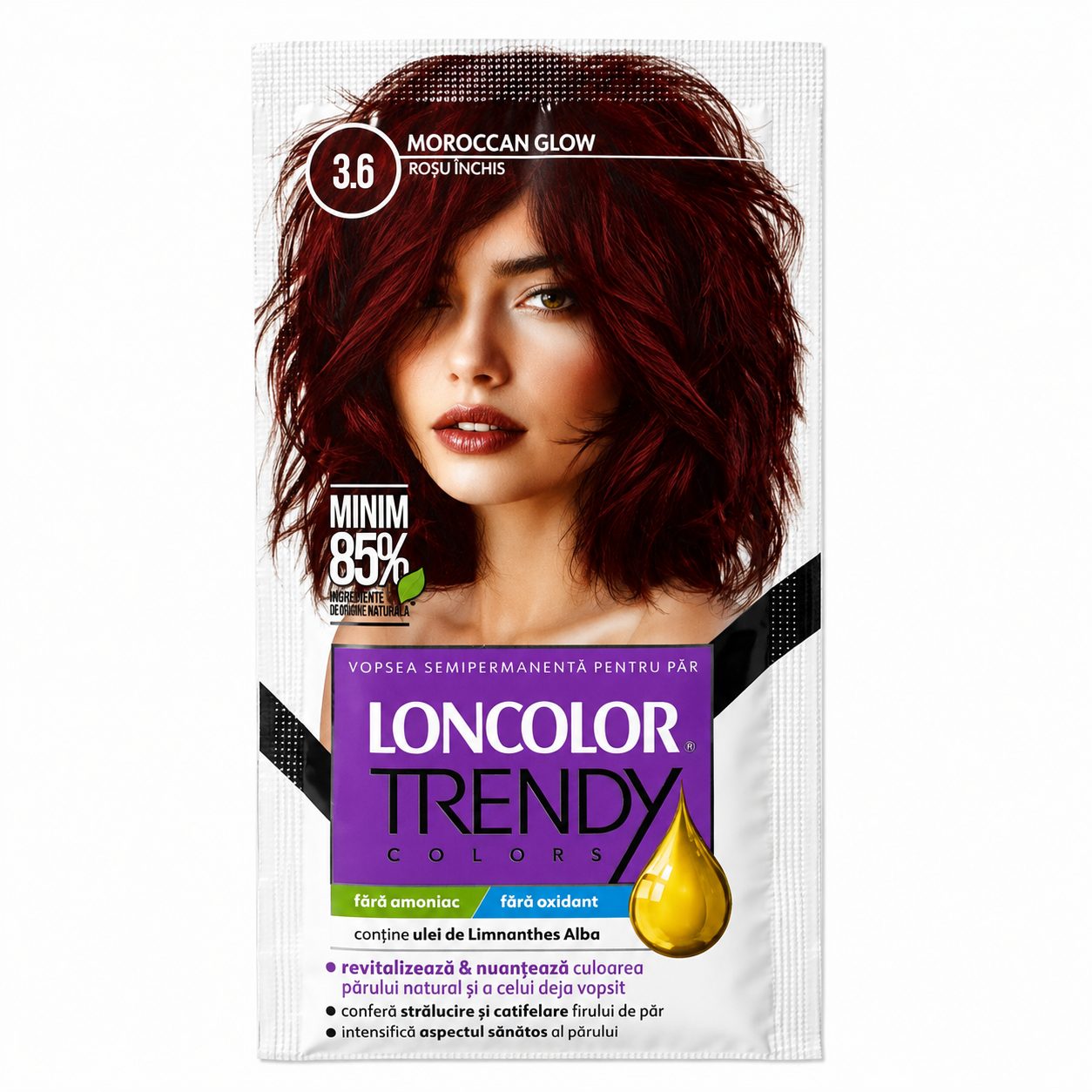 Loncolor Trendy Nuantator R5 Rosu Soul 2 X 25 ml