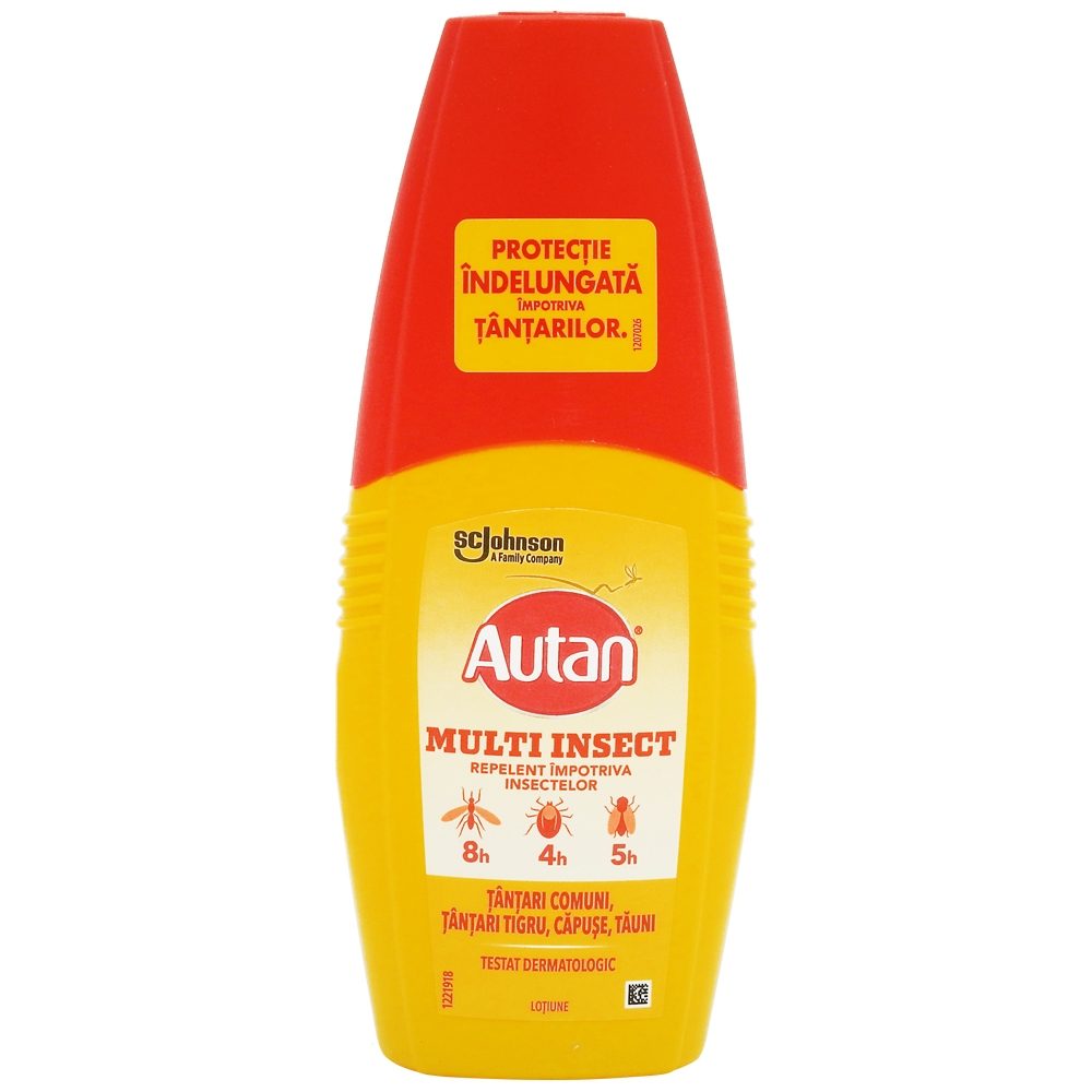 Lotiune, Autan Repelent Multi Insect, 100 ml