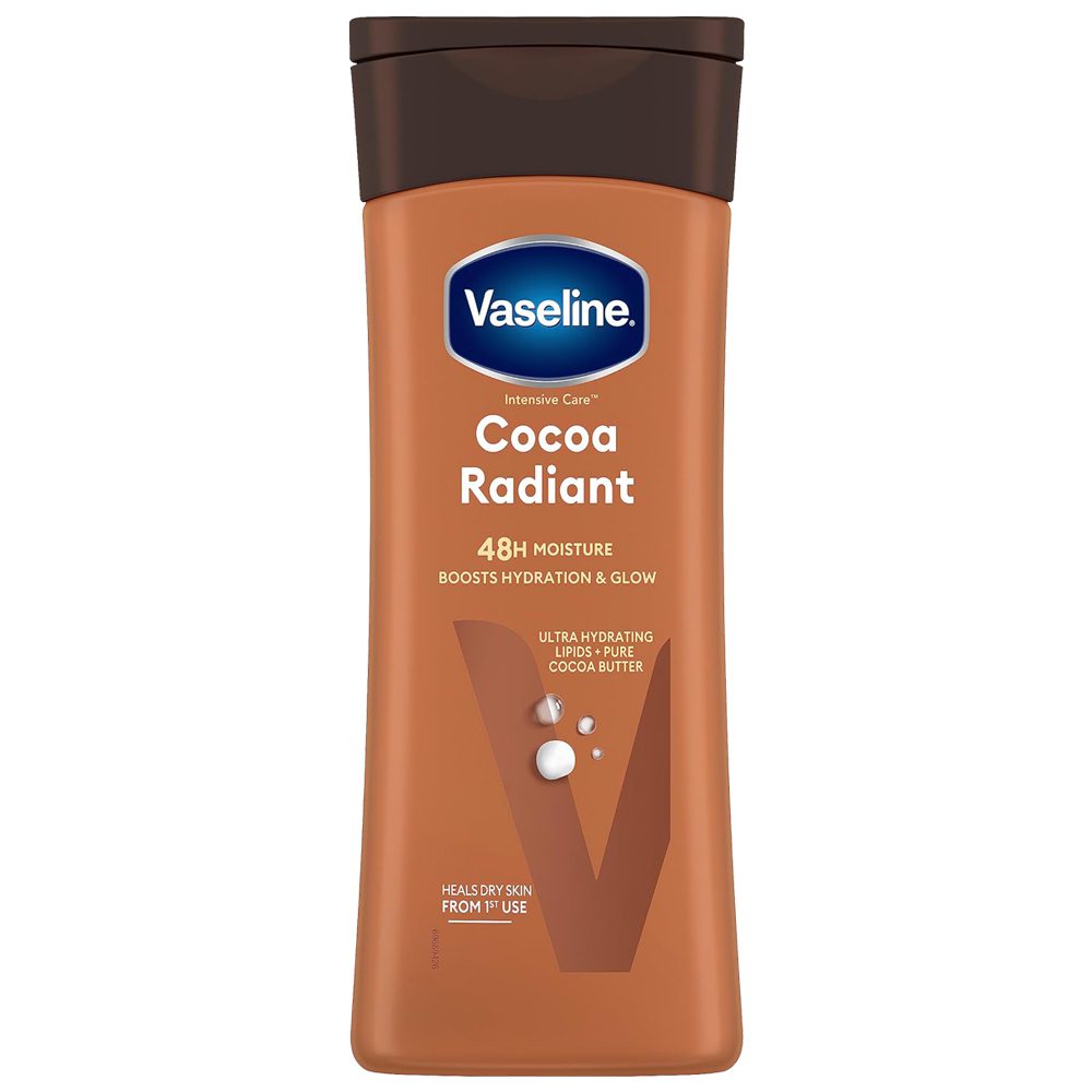 Lotiune de Corp, Vaseline, 400 ml, cu Unt de Cacao, Cocoa Radiant