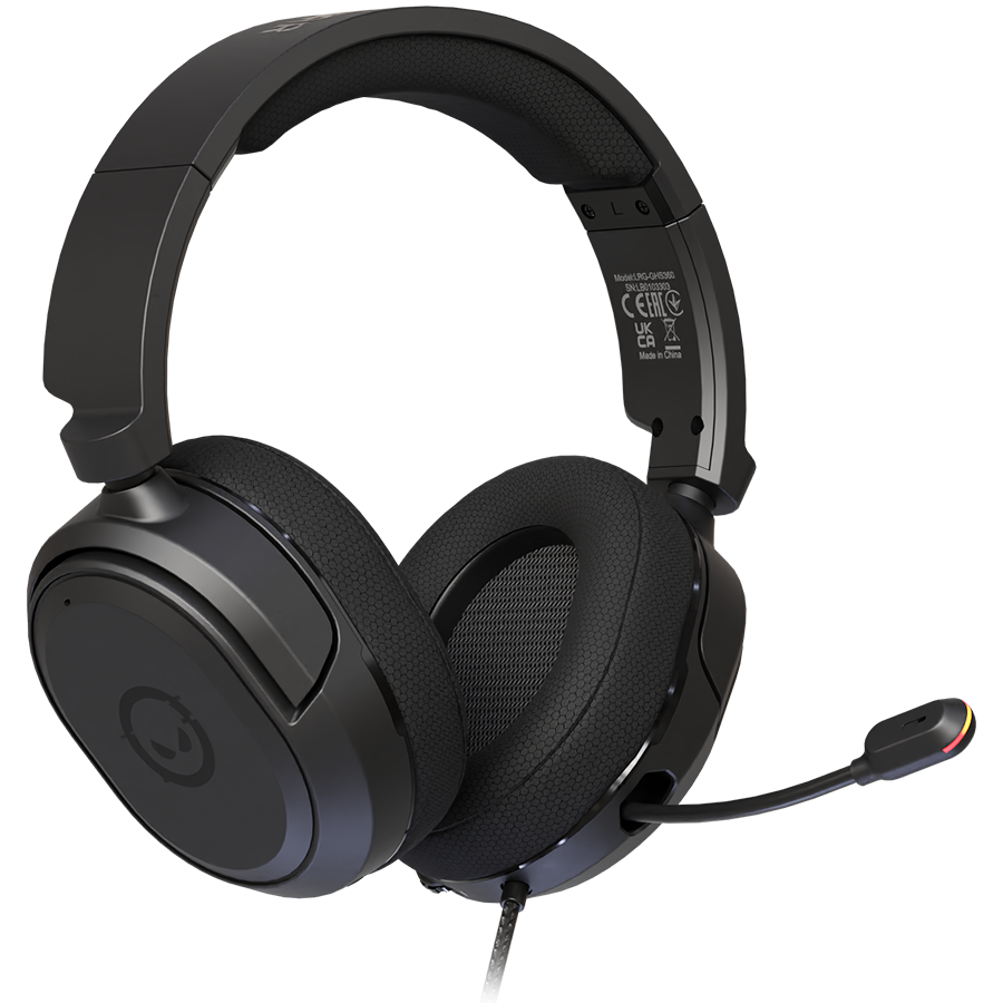 LORGAR Kaya 360, USB Gaming headset with microphone, CM108B, Plug&Play, USB-A connection cable 2m, fabric ear pads, size: 192*184.7*88mm, 0.314kg, black "LRG-GHS360"