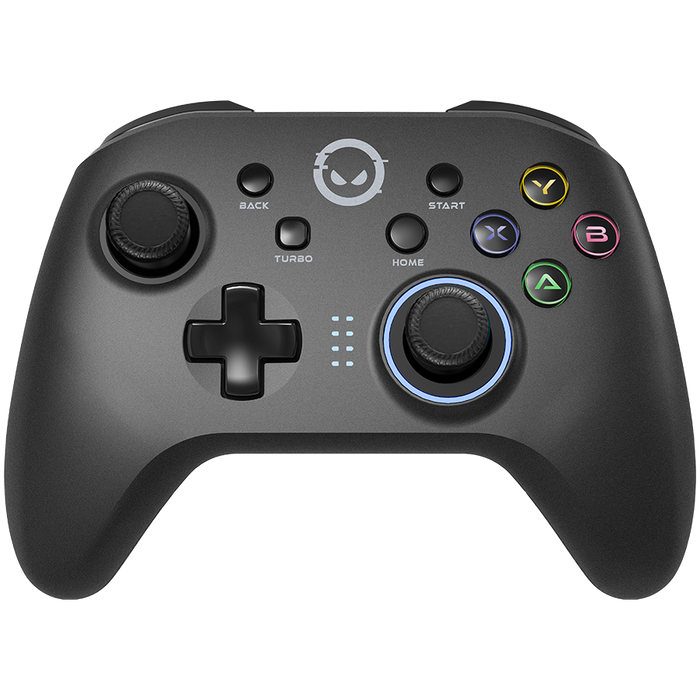 LORGAR TRIX-510, Gaming controller, Black, BT5.0 Controller with built-in 600mah battery, 1M Type-C charging cable,6 axis