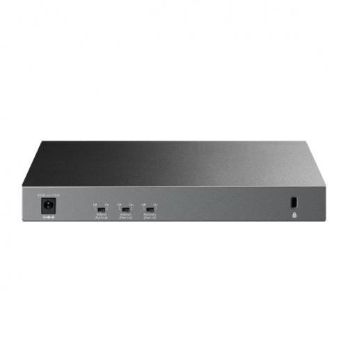 SWITCH TP-LINK, 9 x Gigabit RJ-45 (8 porturi POE+ buget total 61W) + 1× Gigabit SFP, carcasa metalica "LS1210GP"