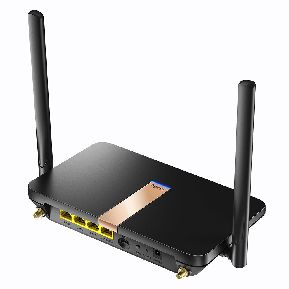 Router Wireless Cudy LT500D_EU, AC1200 WI-FI Mesh 4G (LTE), Negru 