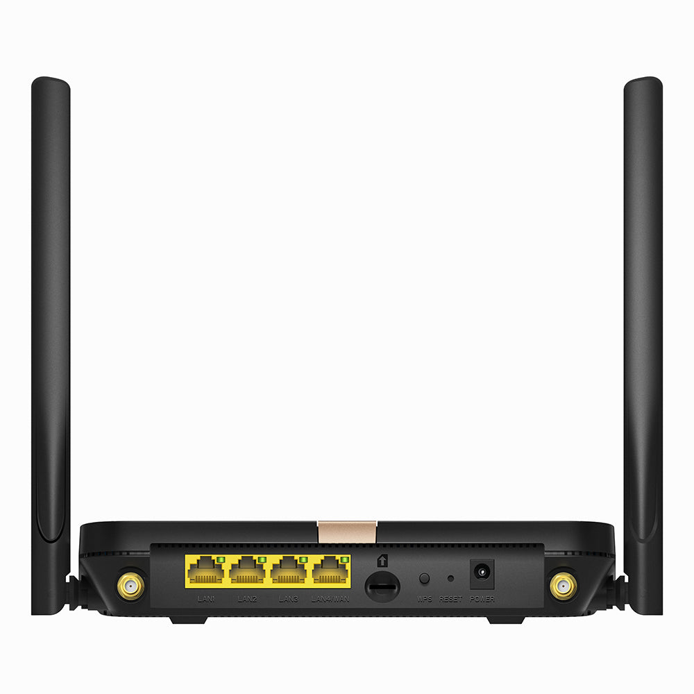 Router Wireless Cudy LT500D_EU, AC1200 WI-FI Mesh 4G (LTE), Negru 