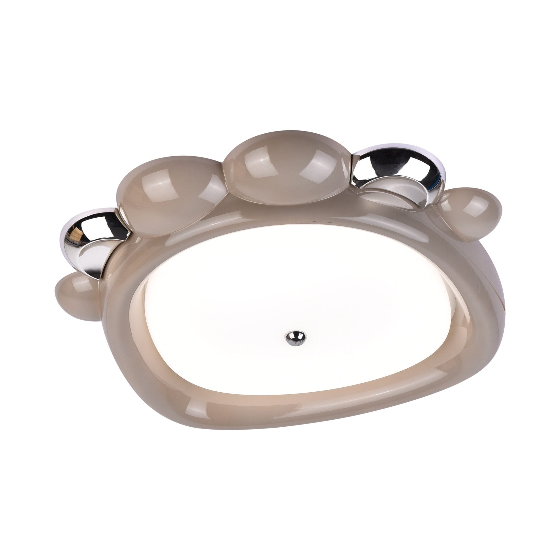 Lustra LED 8057BN, 41W, Acril Maro, Lumina 3000K/4000K/6000K