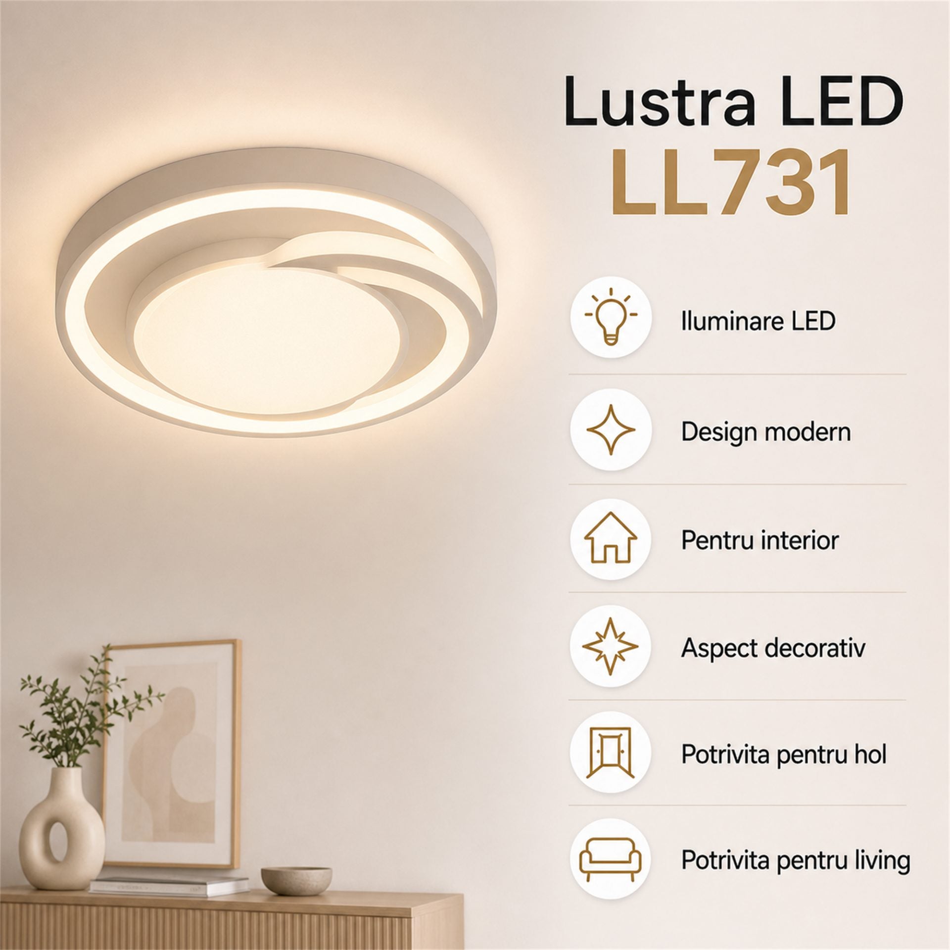 Lustra LED