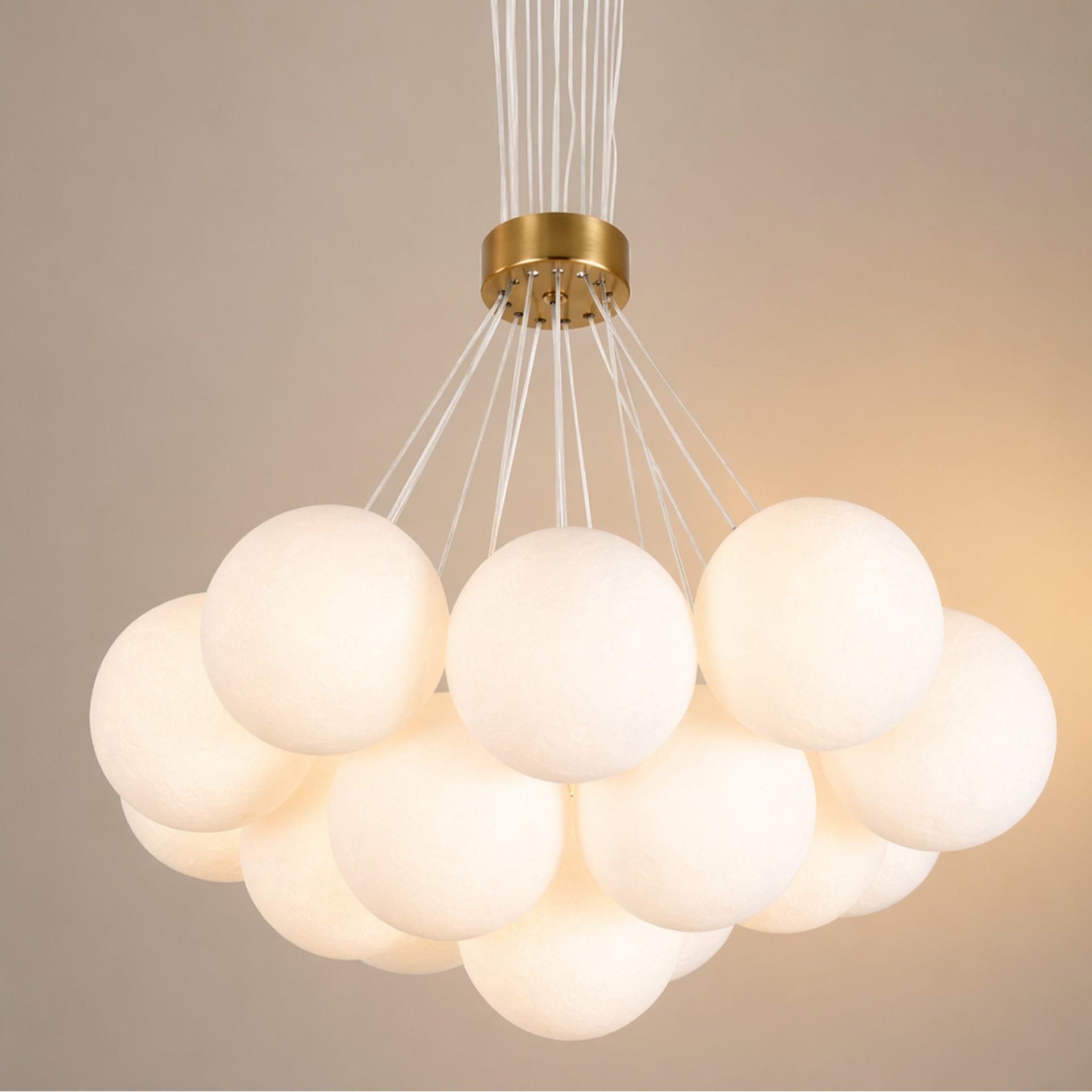 Lustra MODERNA LOFT Bagliore, Glob, 13xE27, Inaltime Reglabila, Auriu