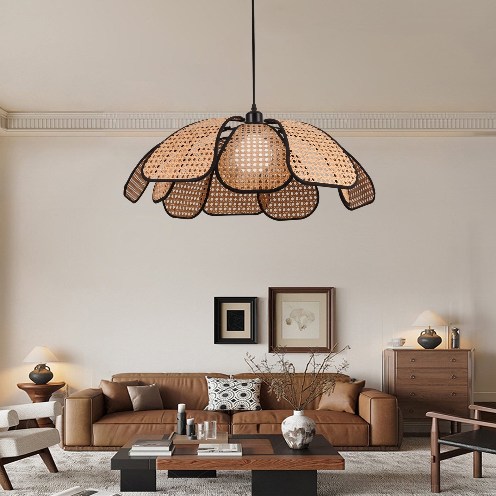 Lustra Suspendata Rustic, 1x E27, Sfoara