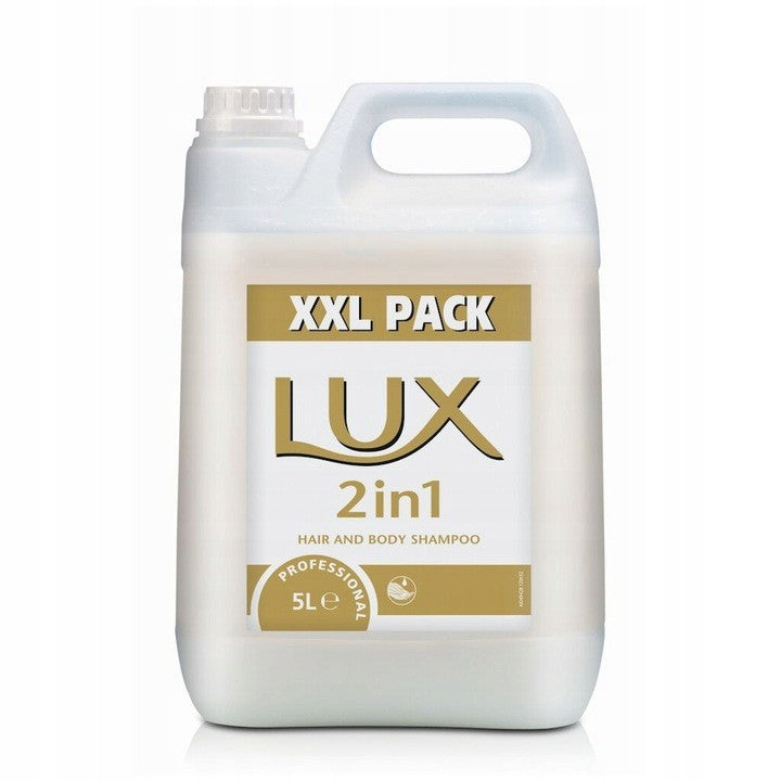 Lux Professional 2-in-1 – Sampon si Gel de Dus, 5 L