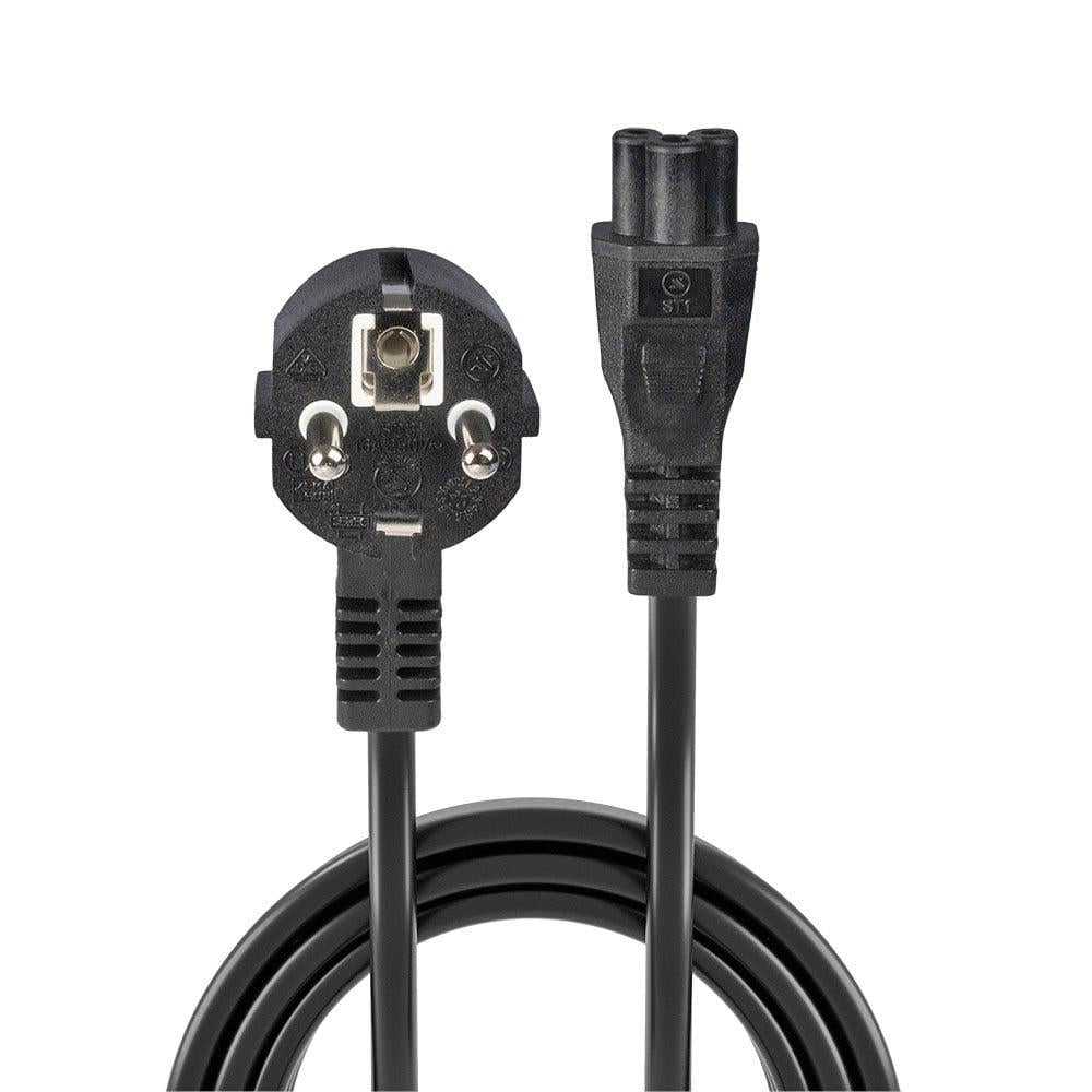 Cablu alimentare schuko Lindy IEC C5 2m, "LY-30405"