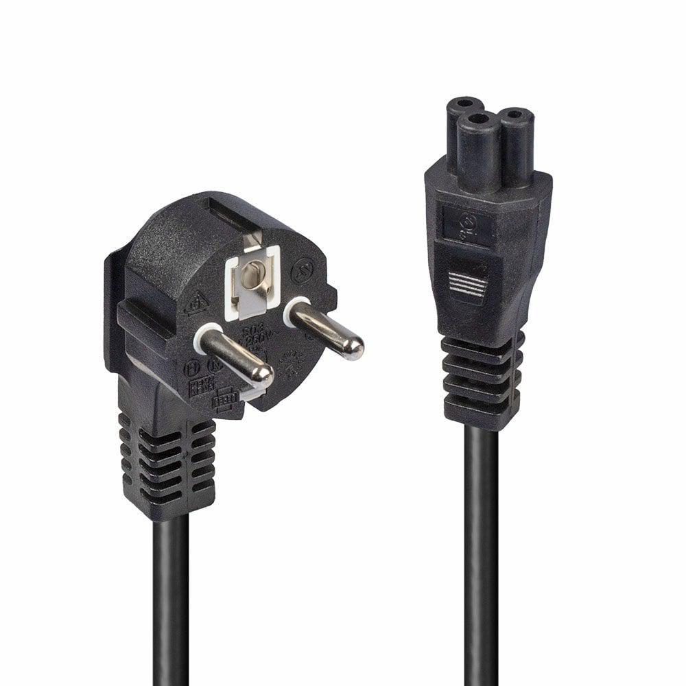 Cablu alimentare schuko Lindy IEC C5 2m, "LY-30405"